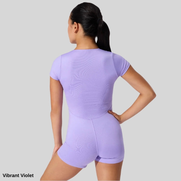 CAPEZIO STUDIO COLLECTION EVOLVE SHORT SLEEVE UNITARD - CHILD #SE2025C