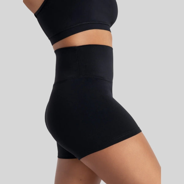 CAPEZIO HIGH WAISTED SHORTS - ADULT #TB131