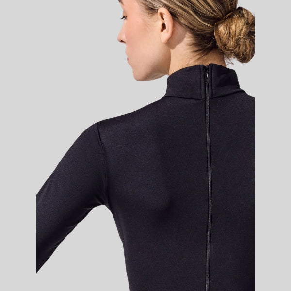 CAPEZIO TURTLENECK LONG SLEEVE LEOTARD - ADULT #TB41