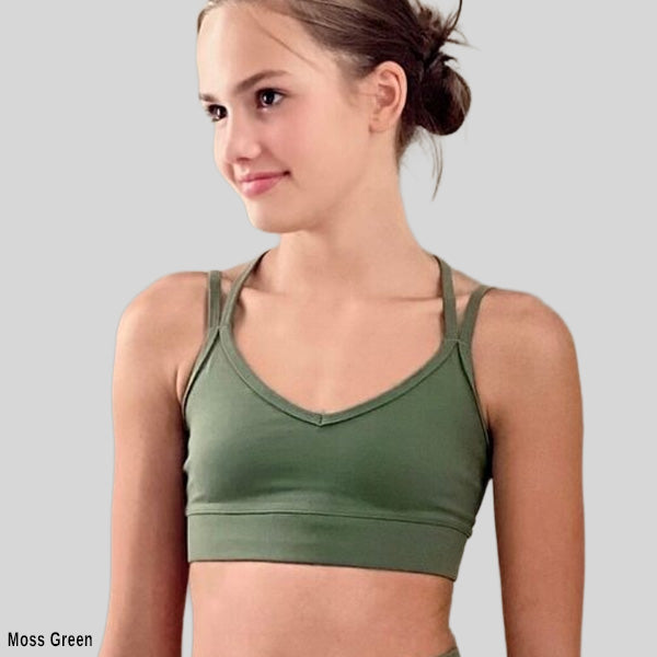 YALIVTA YAS MULTI STRAP BRA TOP - CHILD #YAL102K