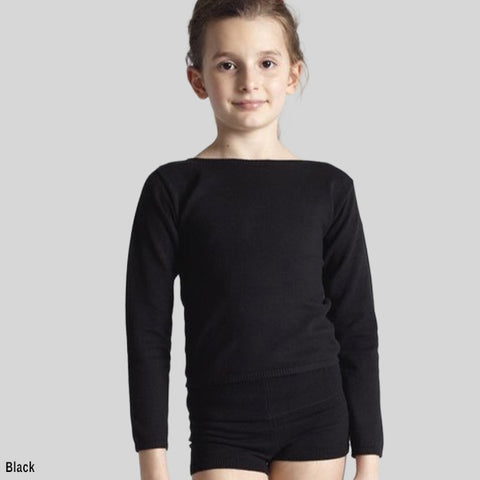 YALIVTA ANGIE BOAT NECK TOP - CHILD #YAL128K
