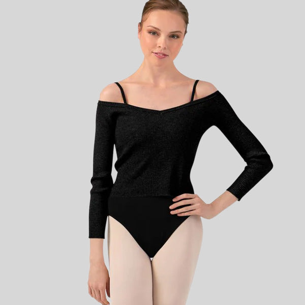 BLOCH LYRA CROPPED KNIT SWEATER - ADULT #Z30017