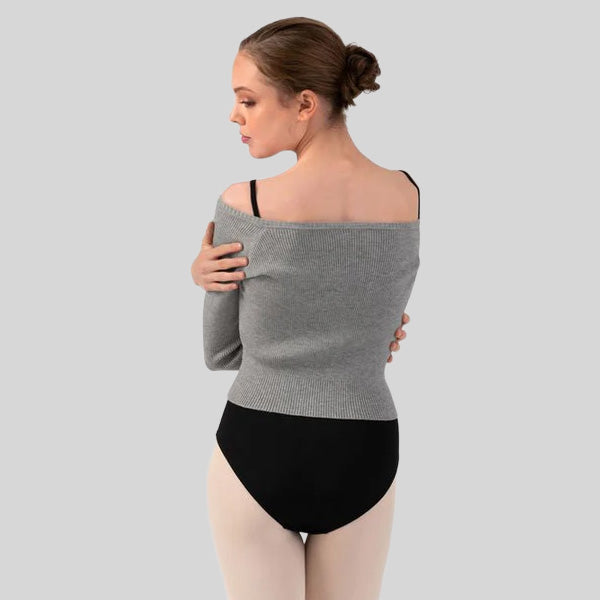 BLOCH LYRA CROPPED KNIT SWEATER - ADULT #Z30017
