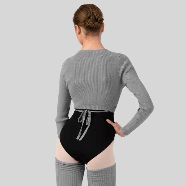 BLOCH CELESTE KNIT WRAP TOP - ADULT  #Z30018