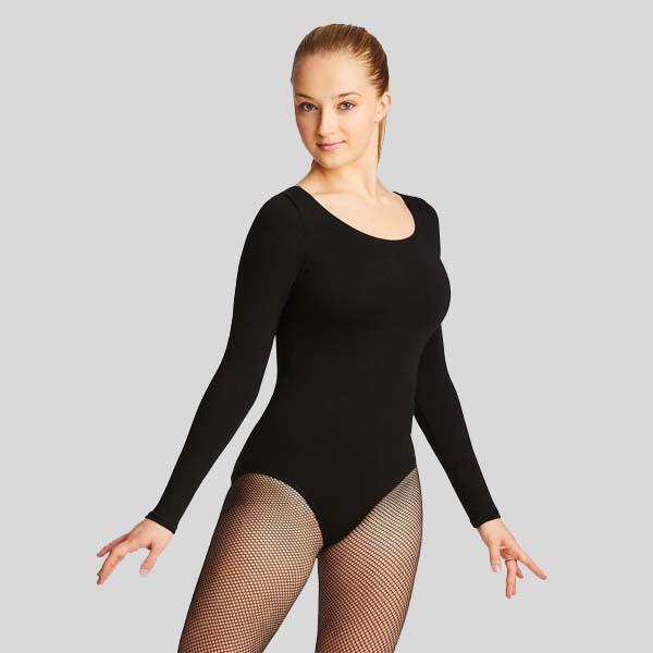 CAPEZIO LONG SLEEVE LEOTARD - ADULT #CC450