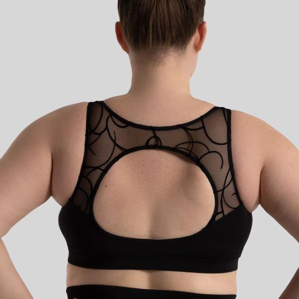 CAPEZIO MAJESTIC LINES BEATRICE BRA TOP - ADULT #12054W