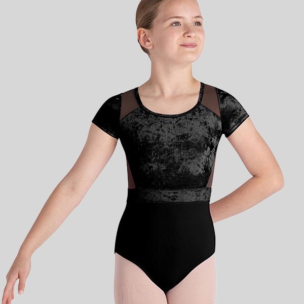 BLOCH AMELIA CAP SLEEVE CROSS BACK LEOTARD - CHILD #CL5282