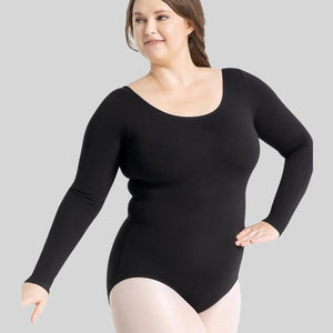 CAPEZIO LONG SLEEVE LEOTARD - ADULT #CC450