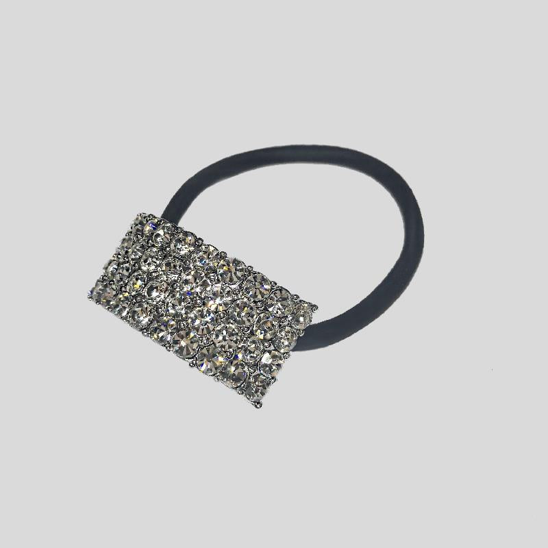 FH2 RHINESTONE PONYTAIL, CRYSTAL CLEAR - #AZ0013