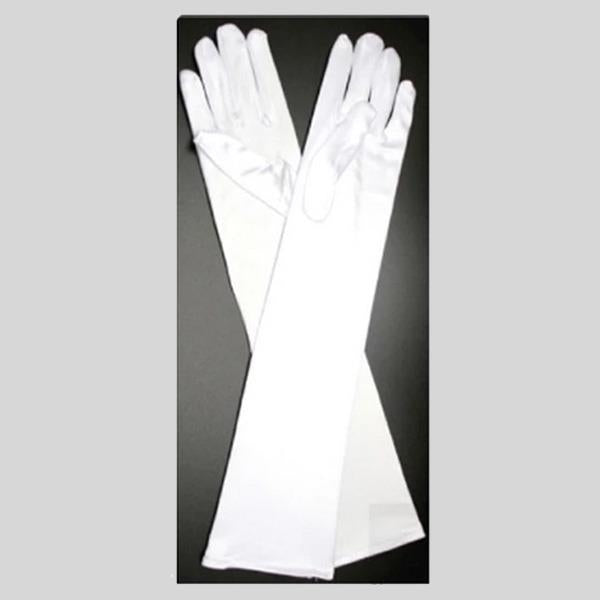 FH2 ELBOW LENGTH SATIN GLOVES - ADULT #GL0050-51