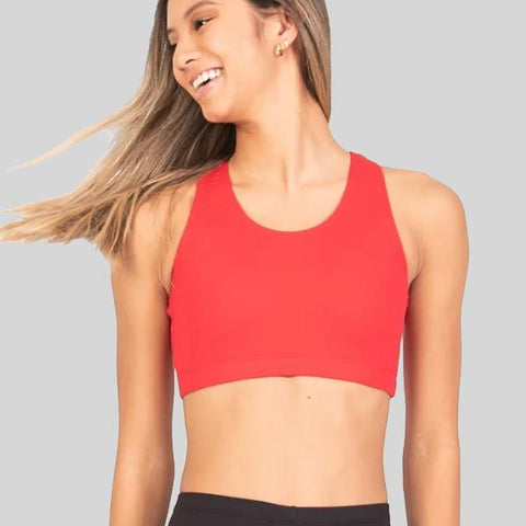 BODY WRAPPERS RACERBACK CROP TOP - ADULT #BWP260