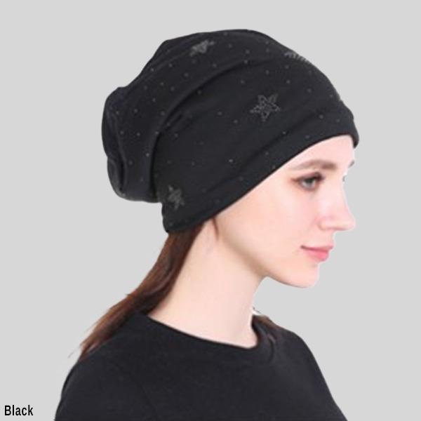 SHINE MARK BEANIE HAT - #HT146-3