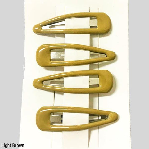 FH2 SNAP CLIPS LIGHT BROWN - #HC0001
