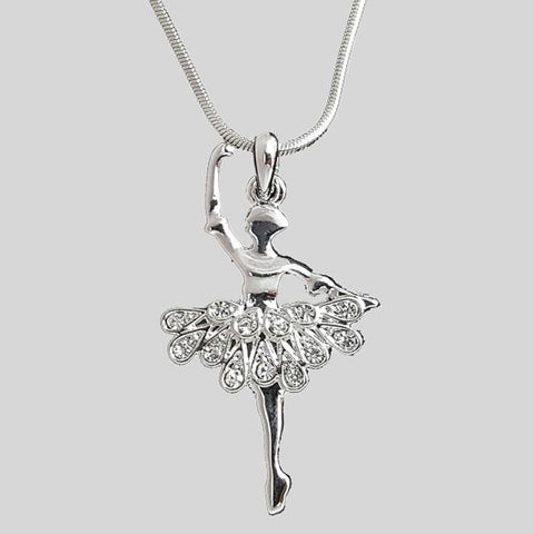 GREAT IN BALLET DANCER NECKLACE - #N2988