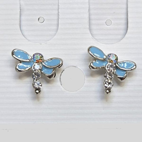 YUNIE DRAGONFLY PIERCED EARRINGS - #E050402T
