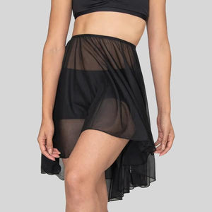 BODY WRAPPERS HI-LOW PULL-ON SKIRT - ADULT #989