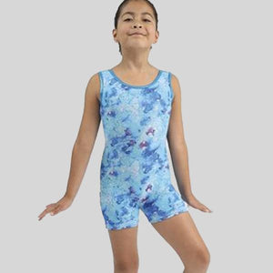 MONDOR GYMNASTIC PRINTED UNITARD - CHILD #17832