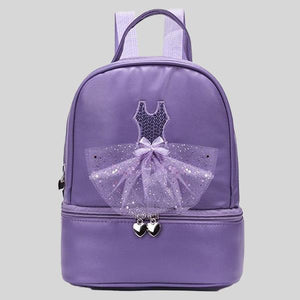 KISSED BY GLITTER DANCE BACKPACK TUTU DESIGN - #DS3