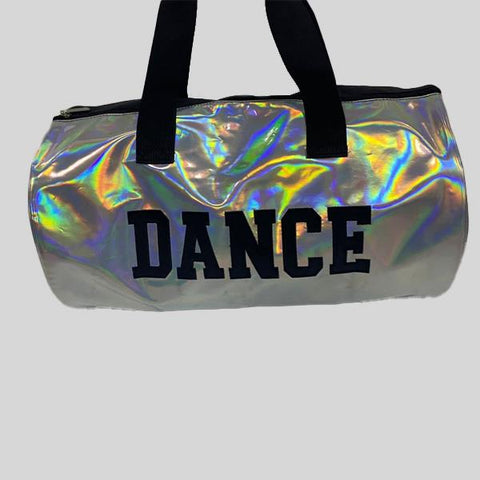 KISSED BY GLITTER HOLOGRAPHIC DUFFLE BAG - #DS38