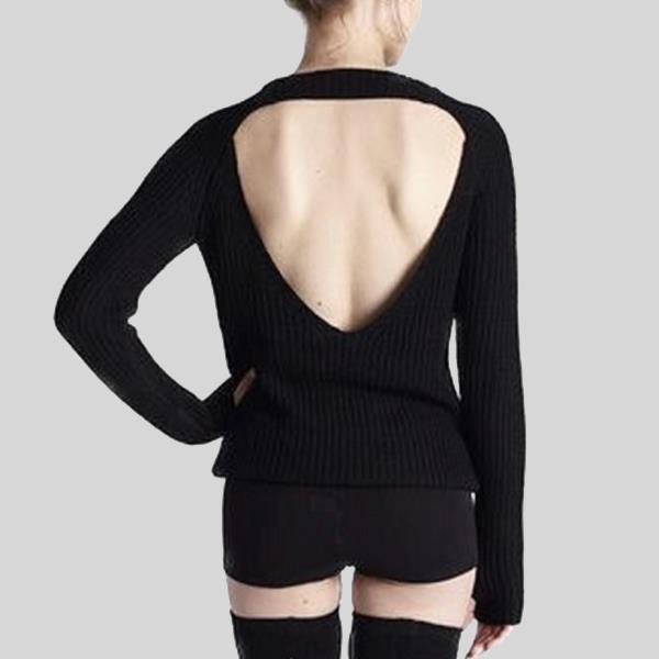 YALIVTA AMO OPEN BACK SWEATER ADULT YAL126