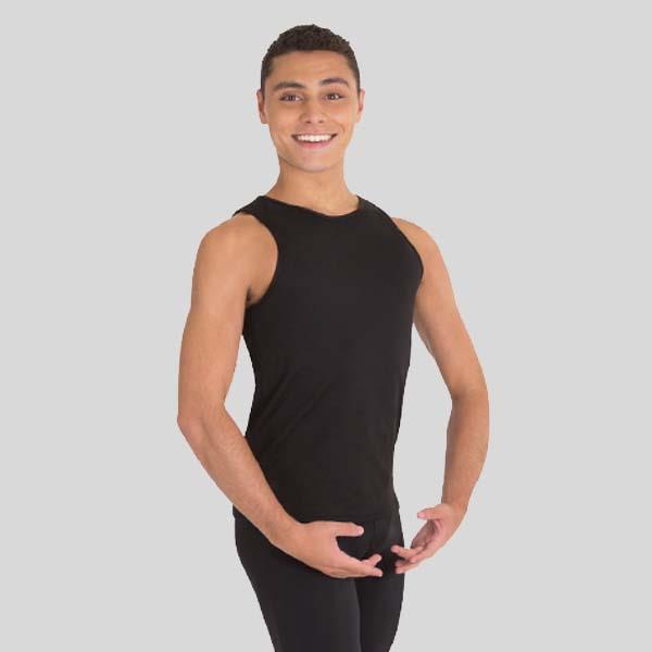 BODY WRAPPERS HI-NECK TANK PULLOVER - BOYS #B407