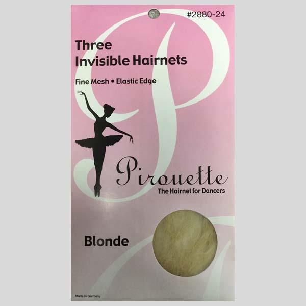 PIROUETTE BLONDE HAIRNETS - #2880-24
