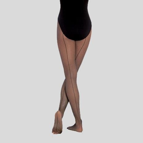 BODY WRAPPERS SEAMED FISHNET TIGHTS - CHILD #C62