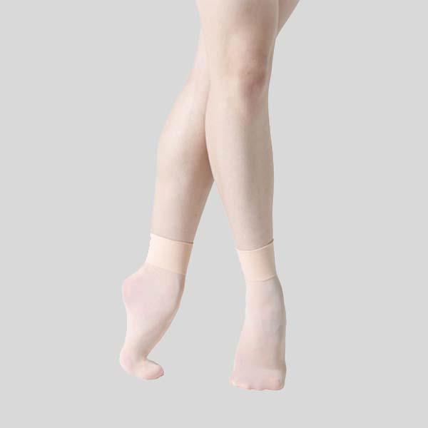 SANSHA NYLON DANCE SOCKS - ADULT #T9006-P