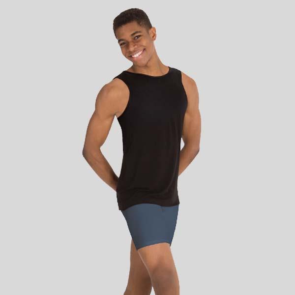 BODY WRAPPERS HI-NECK TANK PULLOVER - MENS #M407