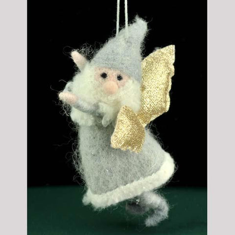 STARLIGHT TRADING WOOL FLYING GNOME W/WINGS - #DD8242